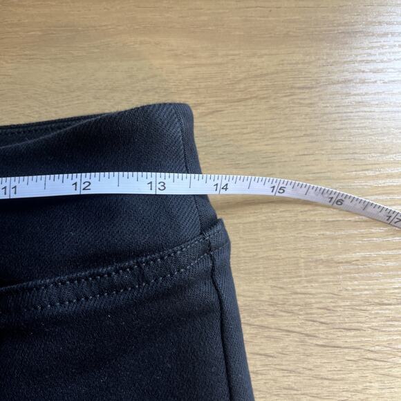 $95NWT American Tall Jeans Harper Pull-On Straight Leg Women's Size Small Black - Picture 4 of 8